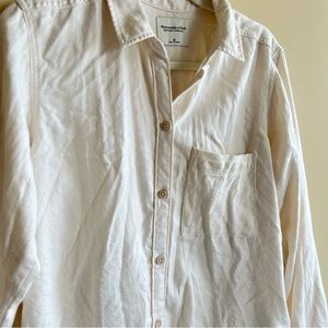 Abercrombie flannel button down shirt